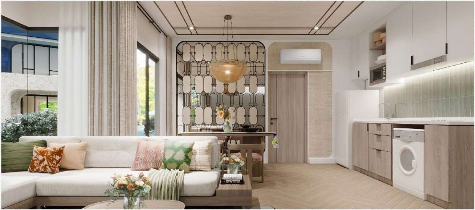 2 Bedroom interior at The Title Cielo Rawai