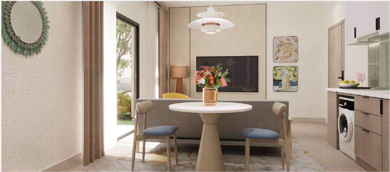 1 Bedroom interior at The Title Cielo Rawai